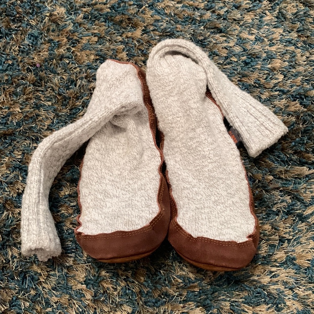 Acorn Sock Slippers Mens 10.5 - 11.5